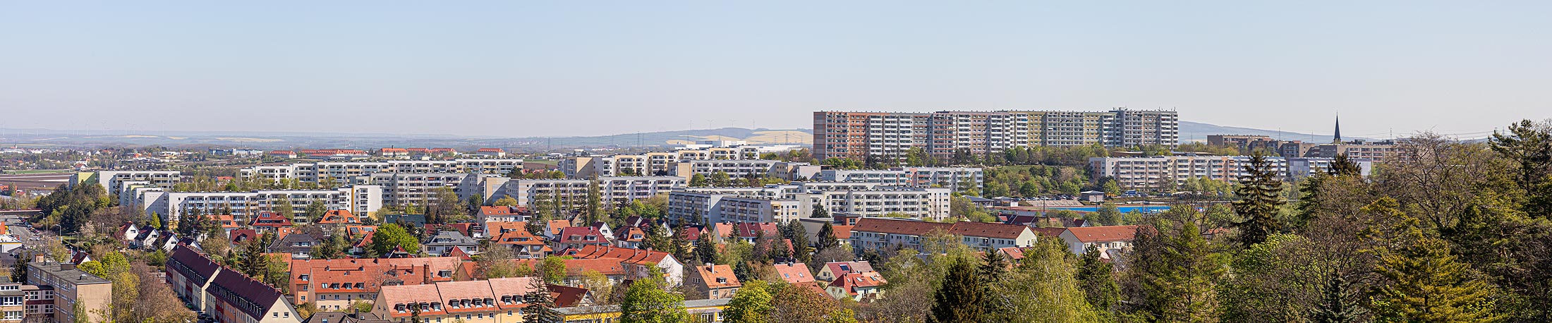 Panoramablick auf den großen Herrenberg