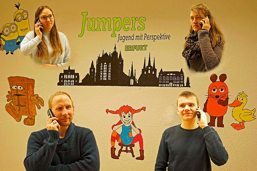 Das Jumpers-Team ist für Euch da - am Telefon!