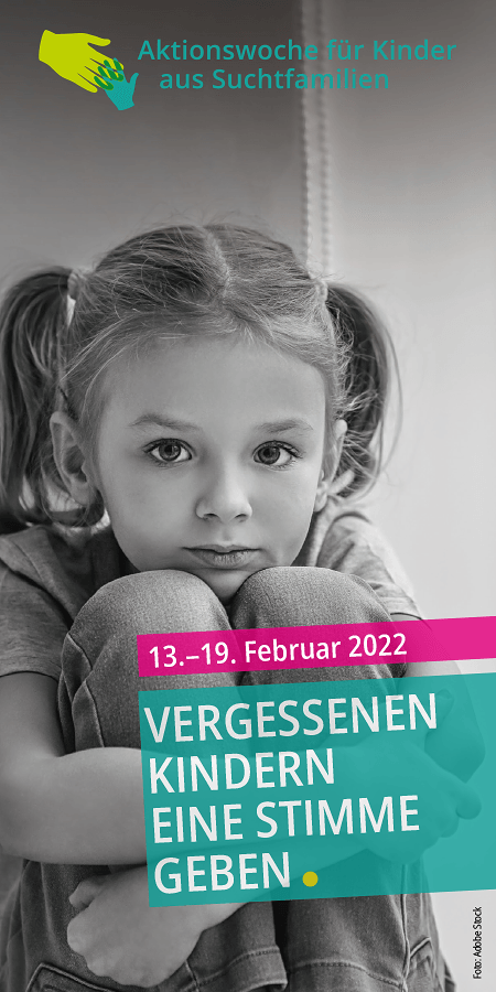Aktionswoche für Kinder aus suchtbelasteten Familien vom 13. bis 19. Februar 2022