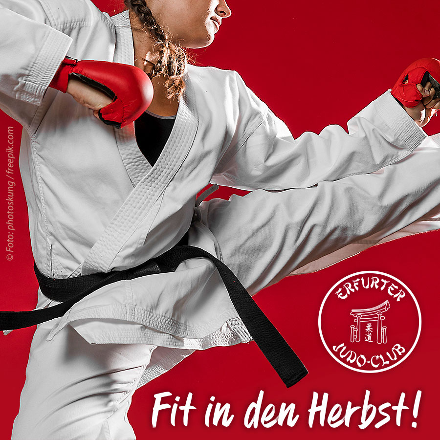 Fit in den Herbst: Kurse für Jedermann / jede Frau im Erfurter Judo-Club