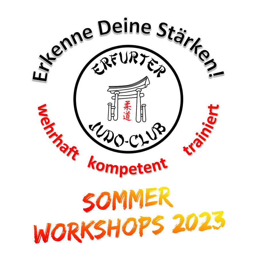 Sommer-Workshops für Jedermann / jede Frau im Erfurter Judo-Club