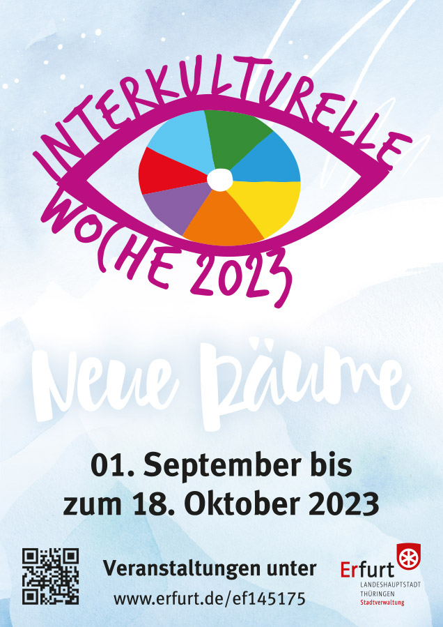 Interkulturelle Woche 2023 in Erfurt - Thema „Neue Räume“
