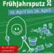 Erfurter Frühjahrsputz 2024 - 10. April bis 26. April - Jetzt anmelden!
