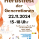 22.11.2024 - 15 bis 18 Uhr - Herbstfest der Generationen - Family-Club am Drosselberg in Erfurt